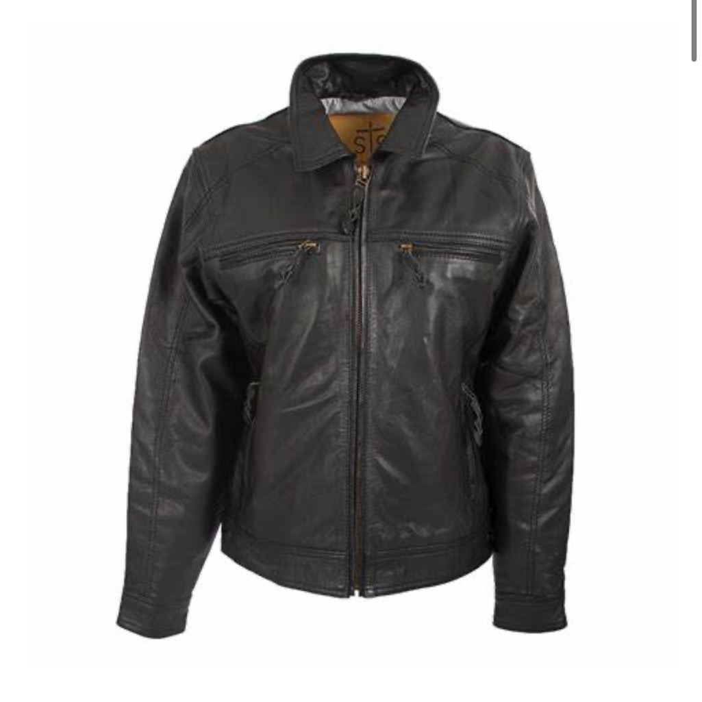 Sts Ranchwear Turnback Leather Jacket - Youth